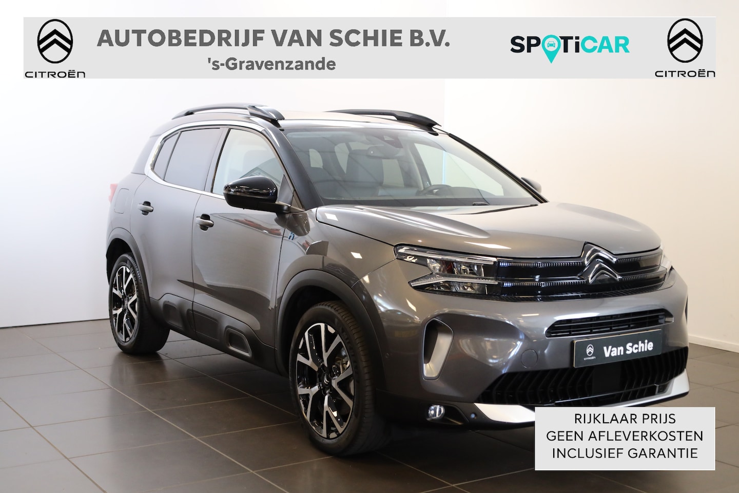 Citroën C5 Aircross - Citroën Plug-in Hybrid 225 Shine Nappa Leer | Stoelverw. | Camera & Sensoren - AutoWereld.nl