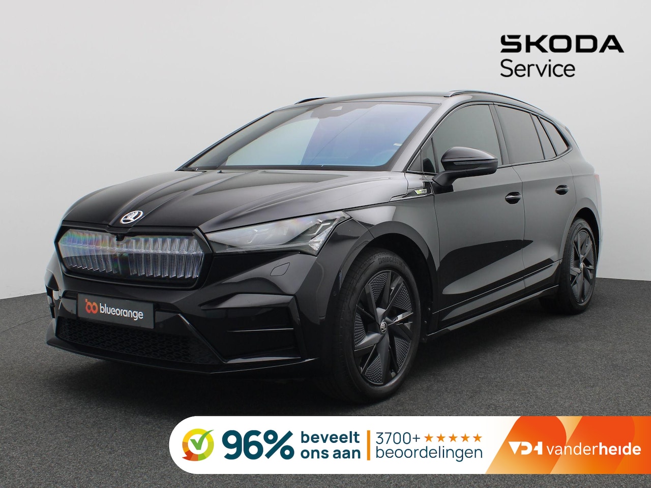 Skoda Enyaq iV - RS Edition 82 kWh 299PK Aut. SOH 90%, 360gr. Camera, Matrix LED-Verlichting, 20" LM Velgen - AutoWereld.nl