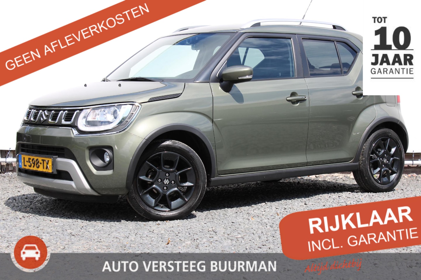 Suzuki Ignis - 1.2 Smart Hybrid Style Apple Carplay/Android Auto, Dealeronderhouden, Stijl Uitvoering! - AutoWereld.nl