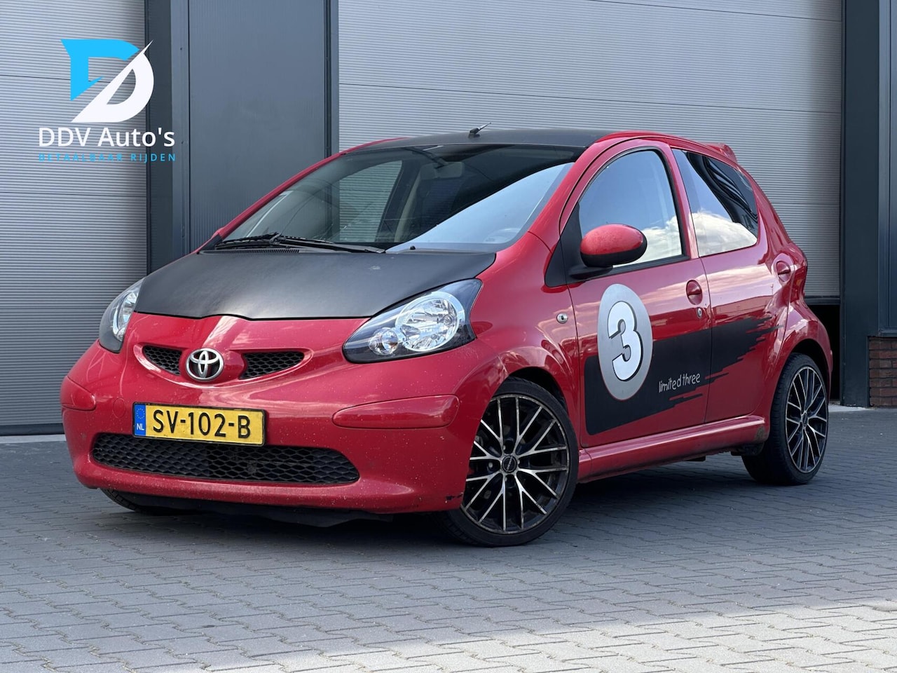 Toyota Aygo - 1.0-12V/68pk|LEES TEKST|Airco|Navi|Bluetooth|Getint Glas|16" Sportvelgen Borbet - AutoWereld.nl