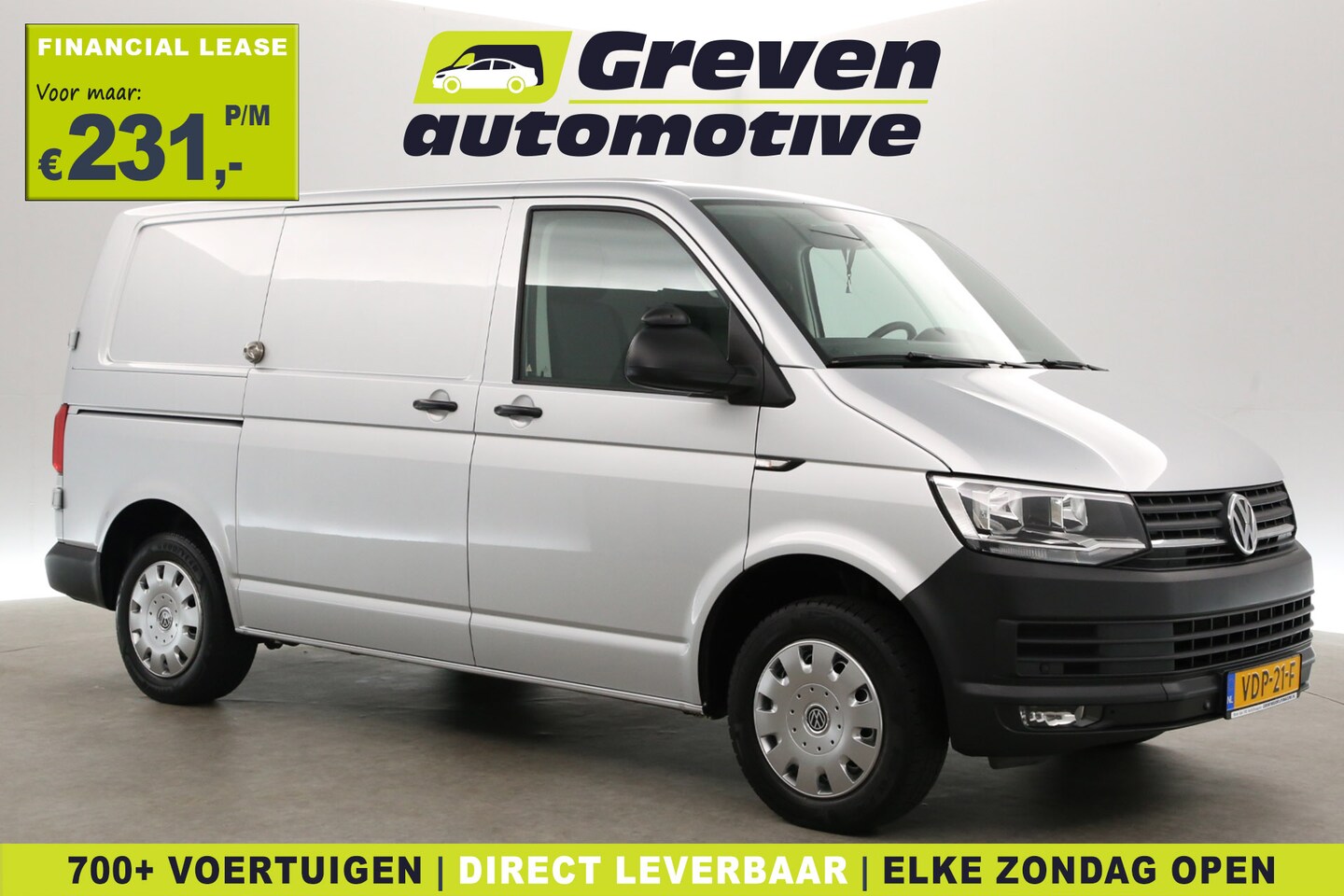 Volkswagen Transporter - 2.0 TDI L1H1 150PK | DSG | Automaat | Airco | Cruise | Carplay | Trekhaak | Navi | Parkeer - AutoWereld.nl