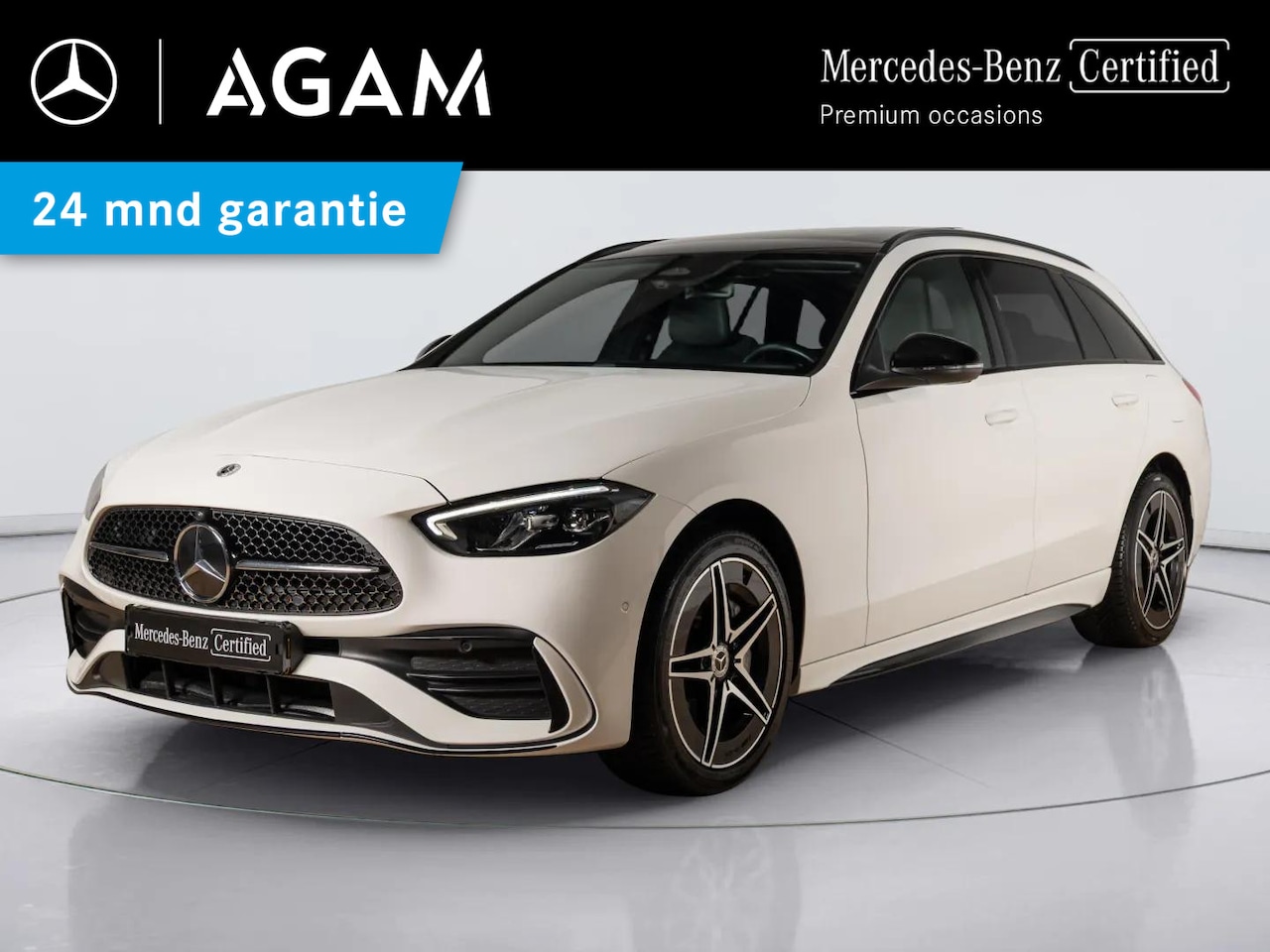 Mercedes-Benz C-klasse Estate - 300 e AMG Line | Panorama dak | Trekhaak - AutoWereld.nl