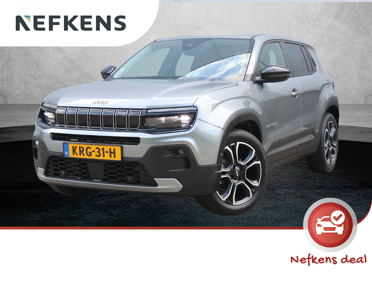 Jeep Avenger - 1.2 100pk Summit Achteruitrijcamera | Parkeersensoren Voor & Achter | Adaptive Cruise Cont - AutoWereld.nl