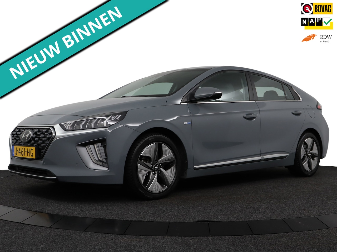Hyundai IONIQ - 1.6 GDi Comfort - Plus HYBRID 140pk Camera/Trekhaak/Carplay/Navi - AutoWereld.nl