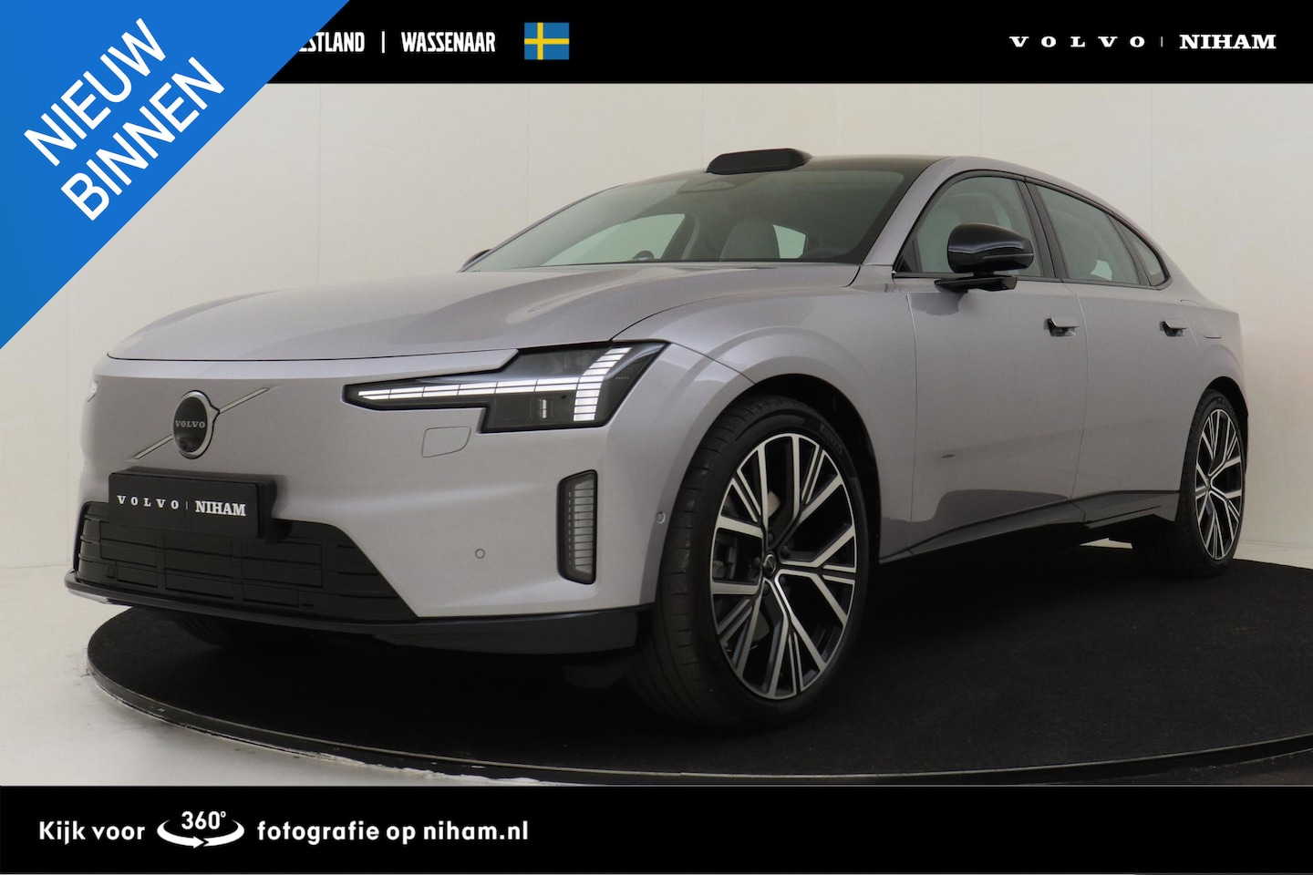 Volvo ES90 - SINGLE MOTOR EXTENDED RANGE ULTRA 92 kWh *VOL!* -PANO.DAK|BOWERS&WILKINS|GEVENT.LEDER+MASS - AutoWereld.nl
