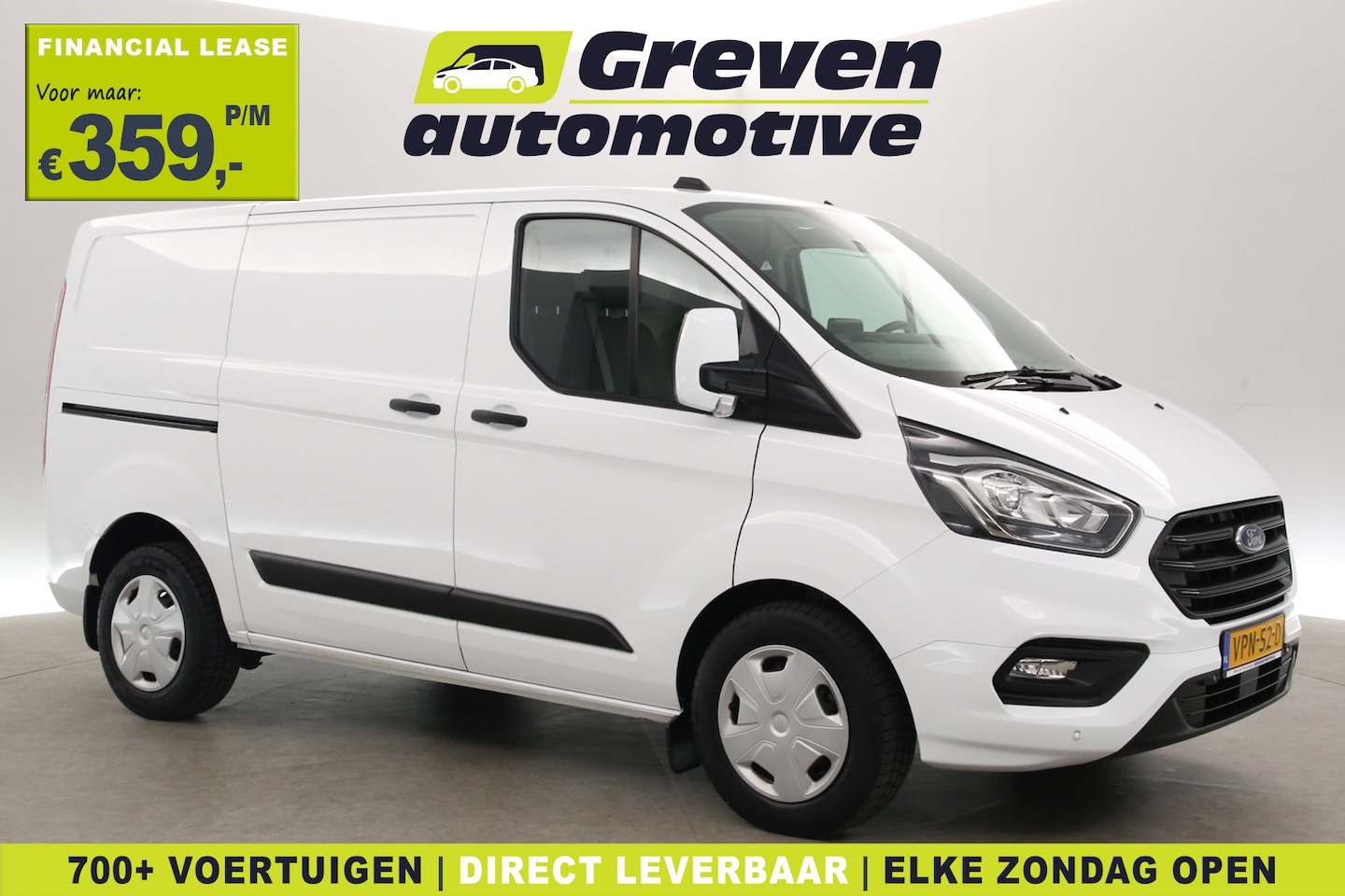 Ford Transit Custom - L1H1 PHEV | Airco | Cruise | Camera | Carplay | 3 Zits | navi | LED - AutoWereld.nl