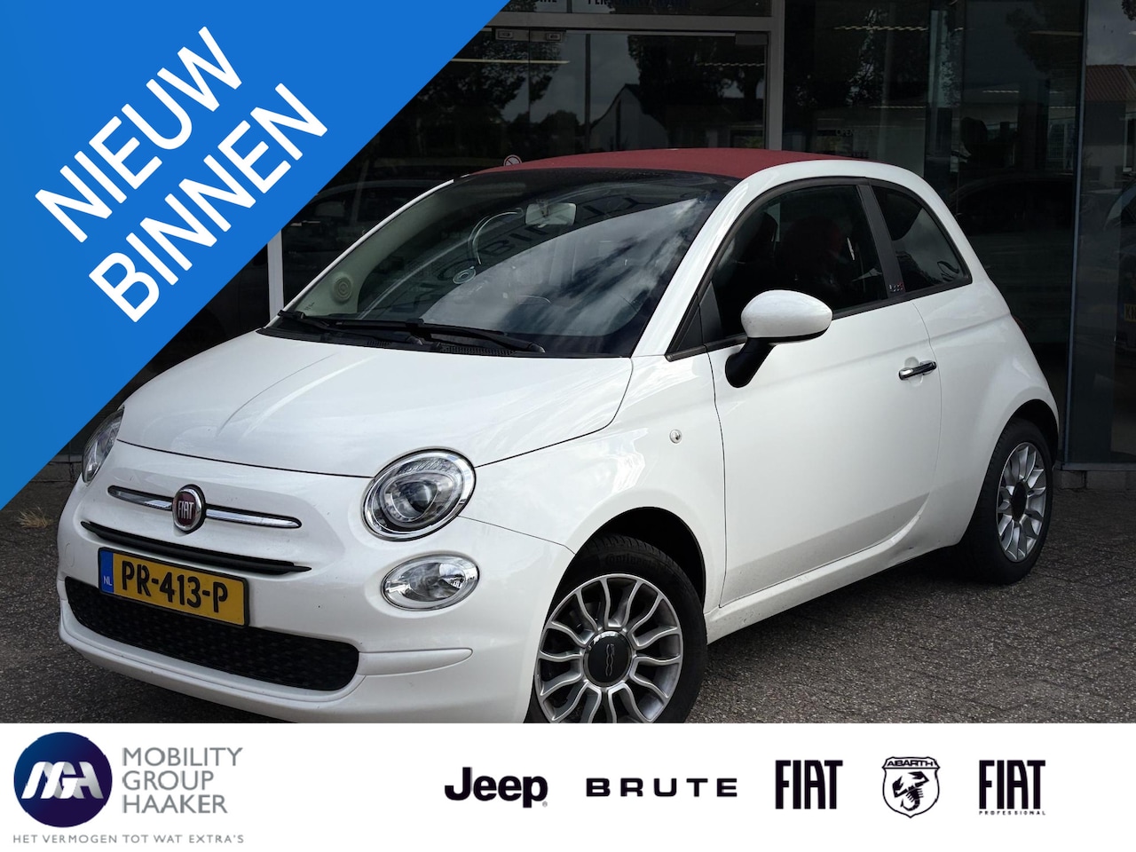 Fiat 500 C - 1.2 Popstar | Airco | Sensoren | Cabrio - AutoWereld.nl