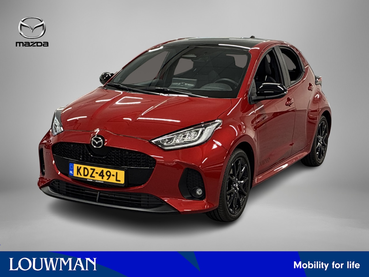 Mazda 2 Hybrid - 1.5 Homura Plus | Panoramadak| automaat\ | Hybrid - AutoWereld.nl