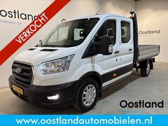 Ford Transit - 350 2.0 TDCI L3H1 DC Trend 4x4 / Open Laadbak / Dubbel Cabine 6 pers. / Airco / Trekhaak 2