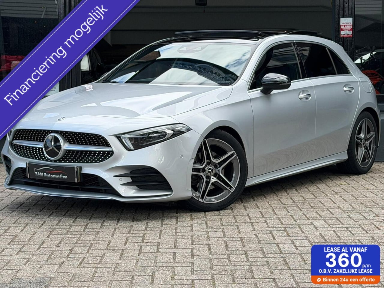 Mercedes-Benz A-klasse - 180 Amg Line Aut*Pano*Navi*Ambient*Led*360c - AutoWereld.nl