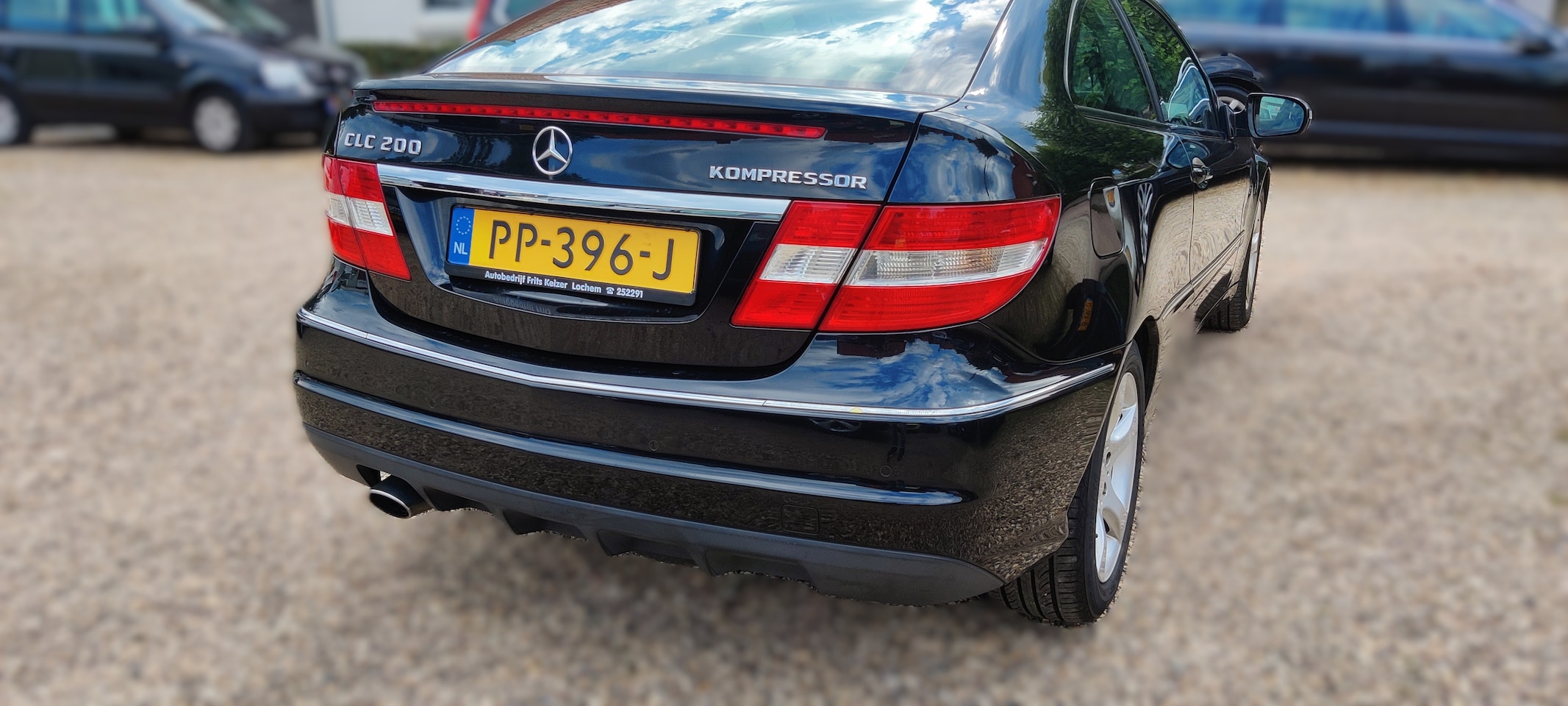 Mercedes-Benz CLC-klasse - 200 K. Airco, cruise control, boekjes aanwezig).