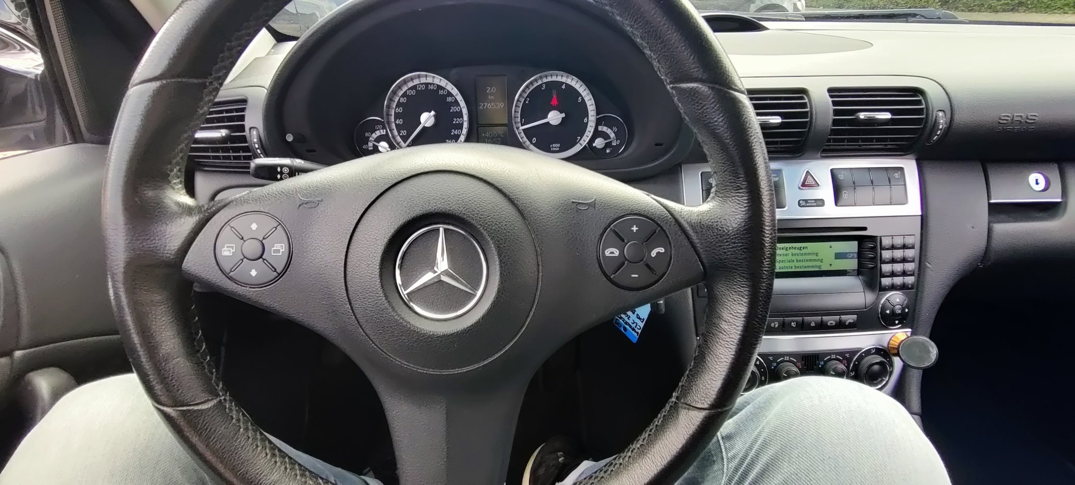 Mercedes-Benz CLC-klasse - 200 K. Airco, cruise control, boekjes aanwezig).