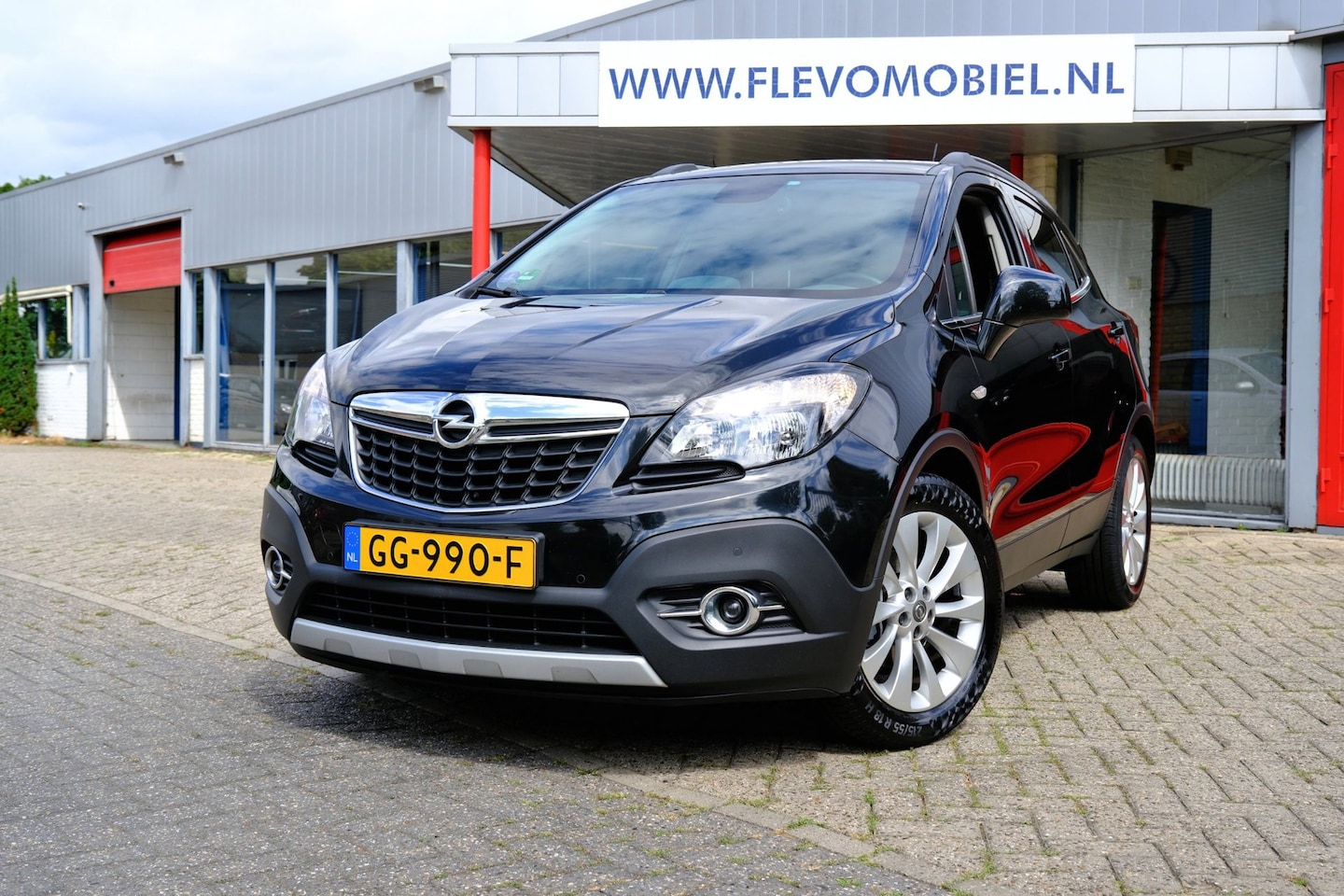 Opel Mokka - 1.4 T Cosmo Navi|1e Eig!|Cam|Clima|LMV|Half Leder - AutoWereld.nl