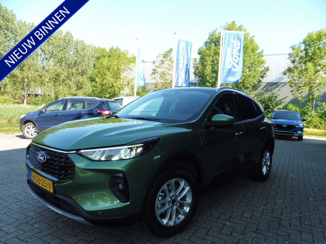 Ford Kuga - 2.5 PHEV Titanium X Panodak Trekhaak AdCcr Blis winter-Pack volle Ned auto NAP - AutoWereld.nl