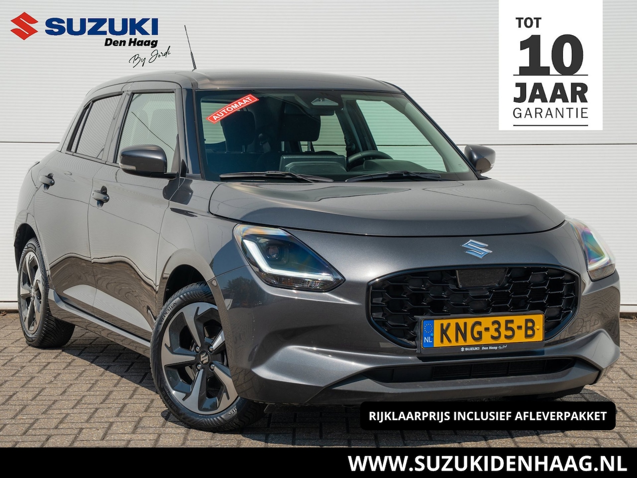 Suzuki Swift - 1.2 Style Hybrid Automaat| Apple/Andriod Carplay|Adapt. cruise|Climacontrole| Keyless|Park - AutoWereld.nl