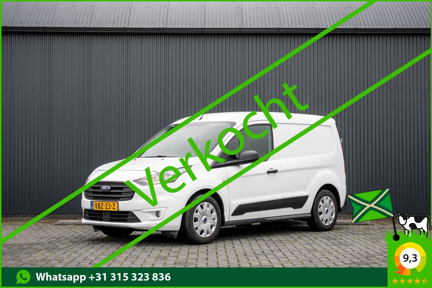 Ford Transit Connect - **1.5 EcoBlue | Cruise | Airco | Trekhaak** - AutoWereld.nl