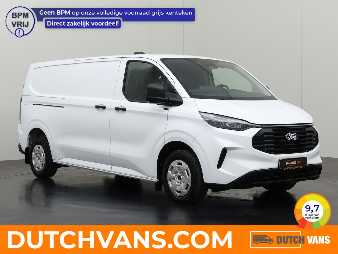 Ford Transit Custom - 2.0TDCi 136PK Lang | Business Digital | Multimedia | Camera | 3-Zits | Airco | Cruise | Be - AutoWereld.nl