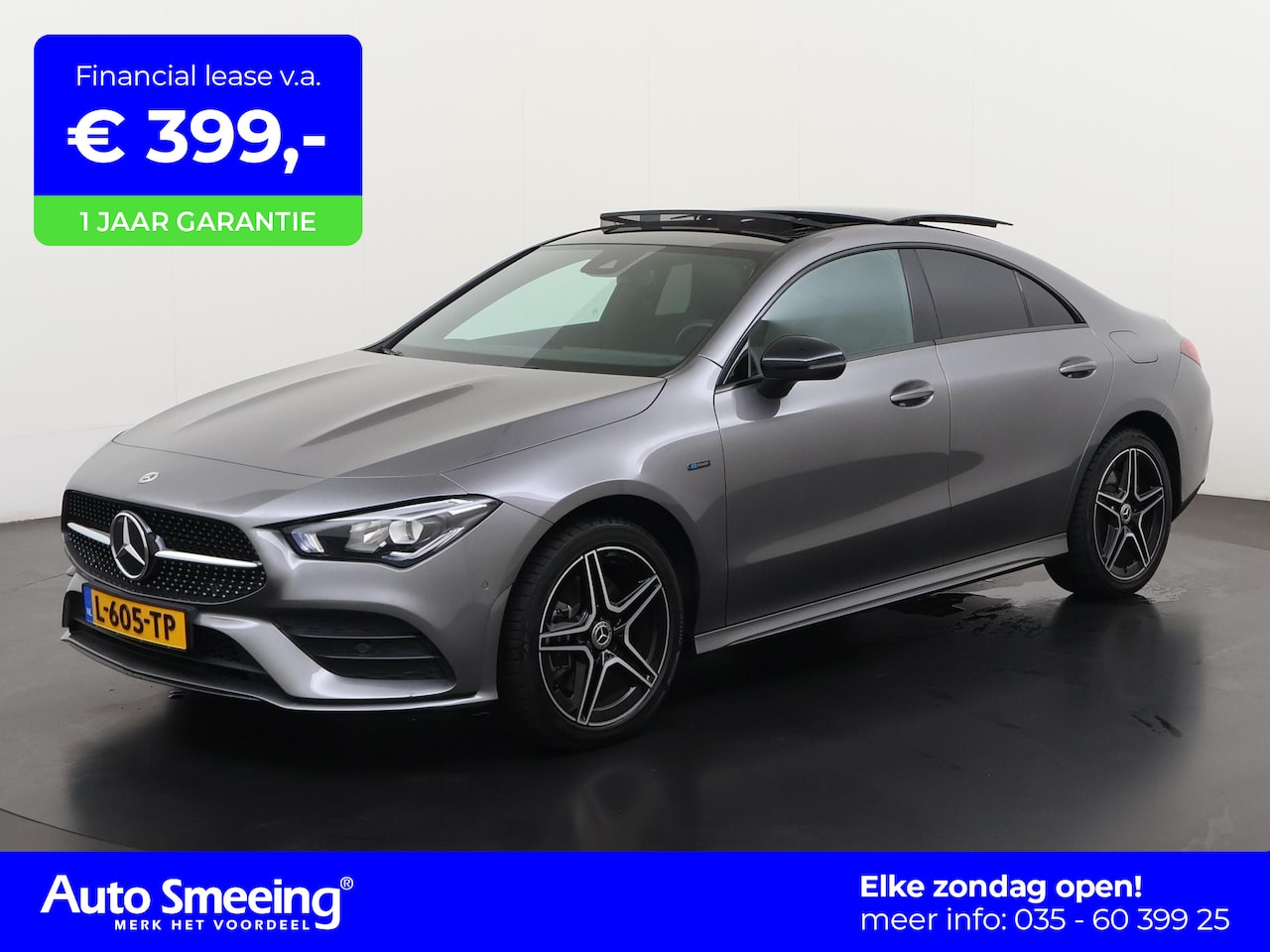 Mercedes-Benz CLA-Klasse - 250e AMG Night | Panoramadak | CarPlay | Widescreen | Zondag Open! - AutoWereld.nl