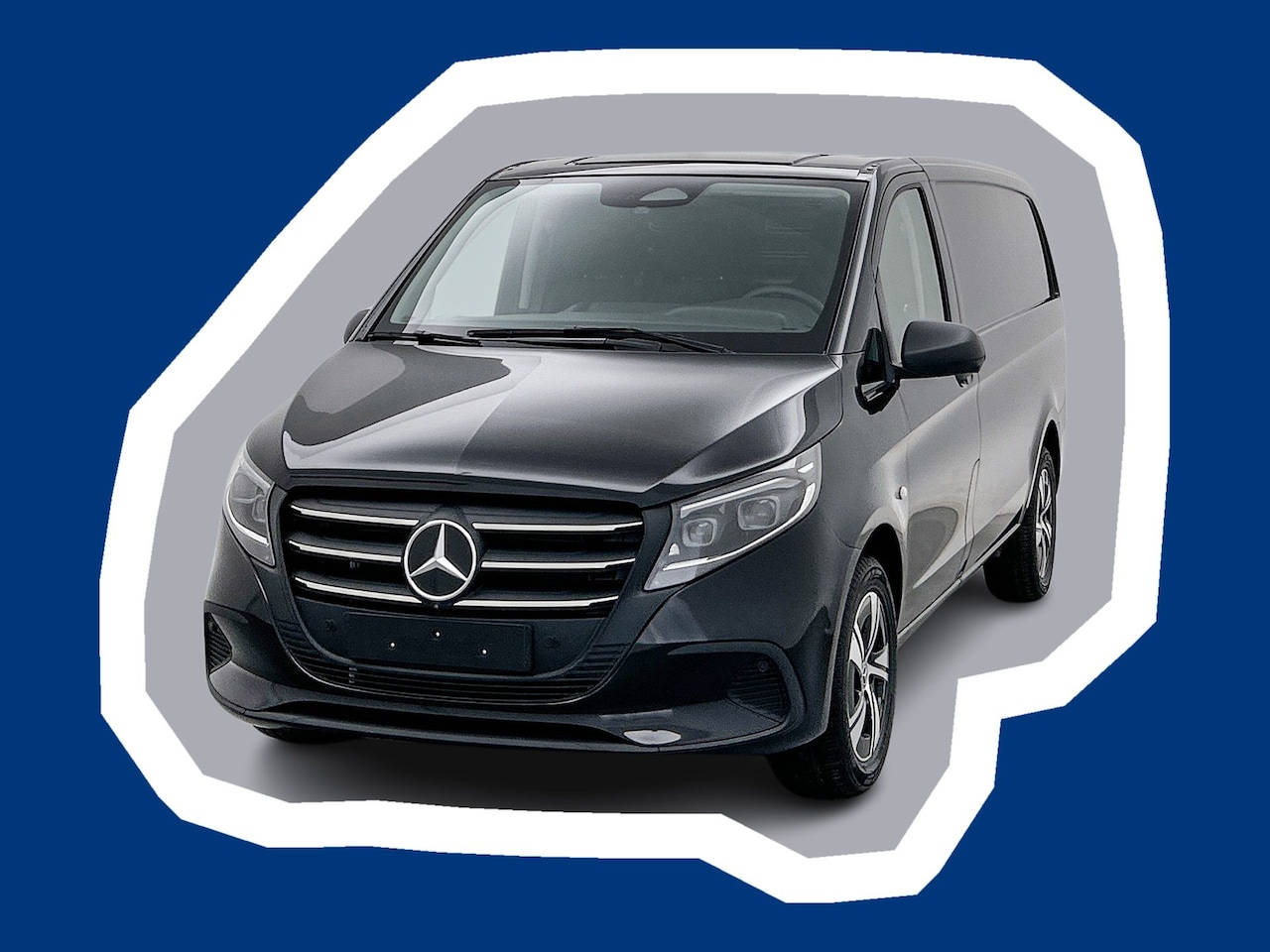 Mercedes-Benz Vito - 119 CDI L2 Select 360 Camera Distronic Trekhaak Standkachel Stoelverwarming Led voor+achte - AutoWereld.nl
