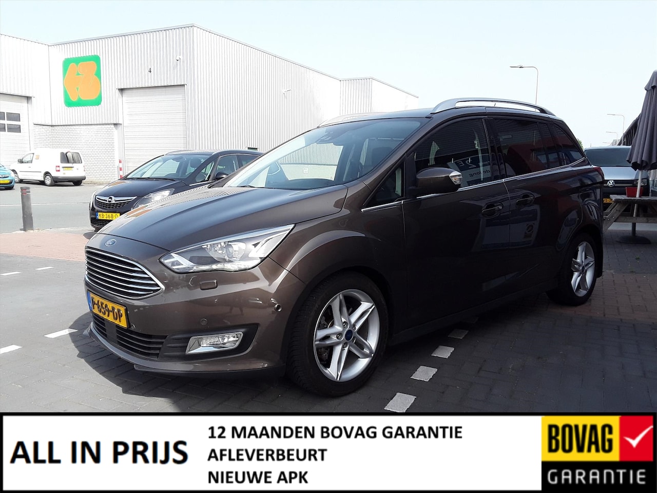 Ford Grand C-Max - 1.5 EcoBoost 150pk Aut Titanium Edition - AutoWereld.nl