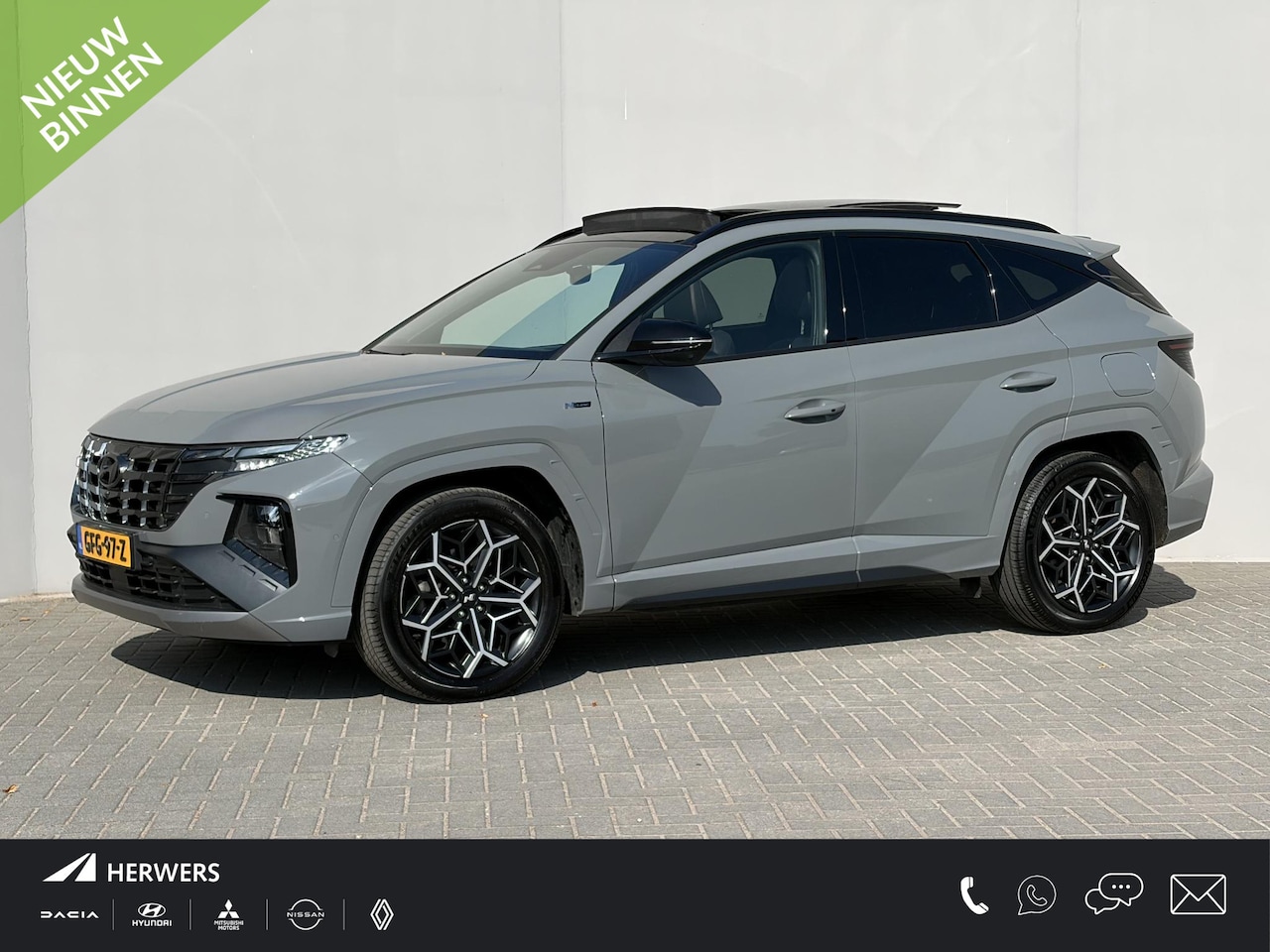 Hyundai Tucson - 1.6 T-GDI HEV N Line Sky / Elektrische achterklep / Adaptieve cruise control / Elektrisch - AutoWereld.nl