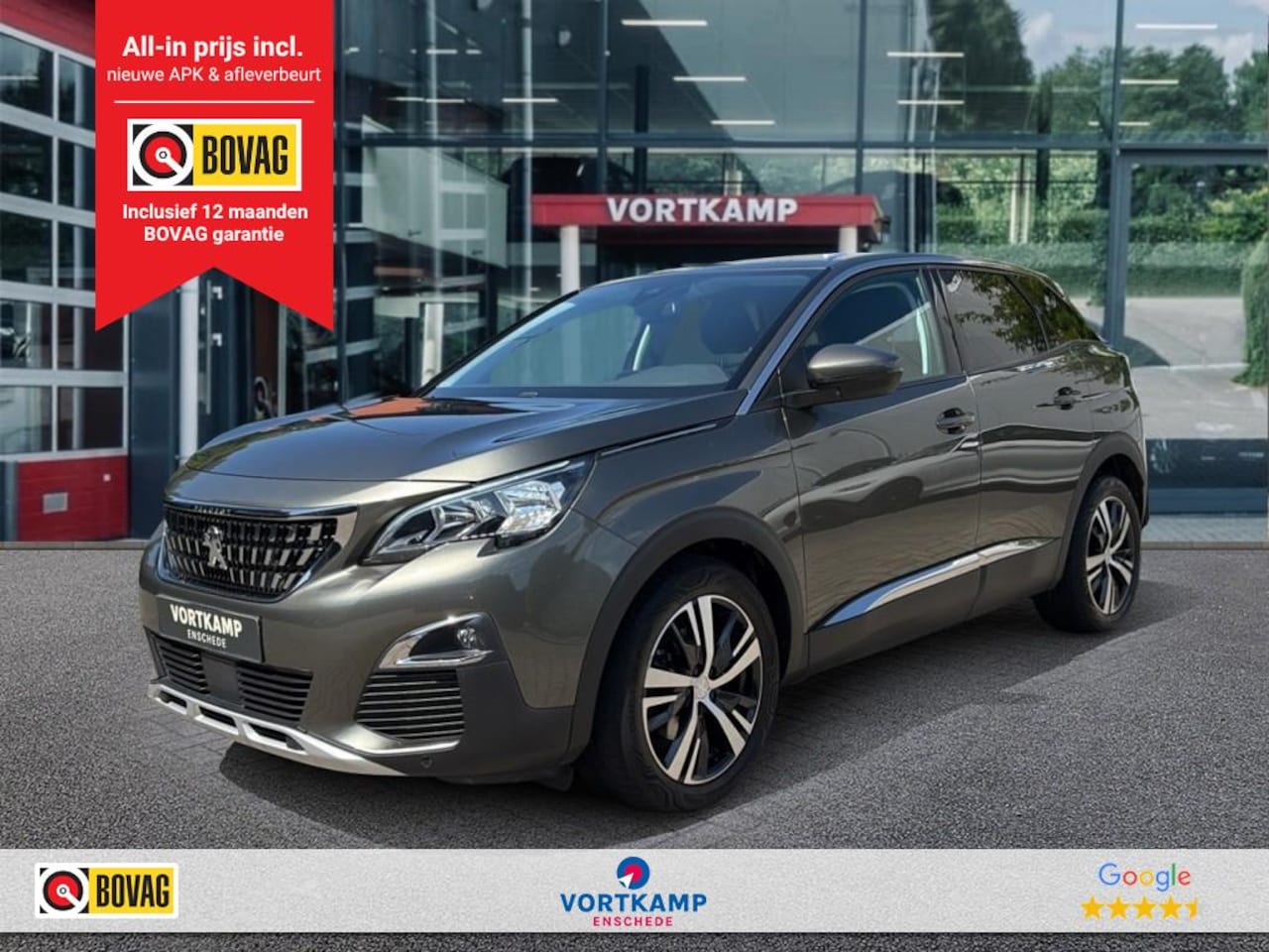 Peugeot 3008 - 1.6 e-THP Blue Lease Premium TREKHAAK/CAMERA/ELEK-KLEP/CRUISE/CARPLAY - AutoWereld.nl