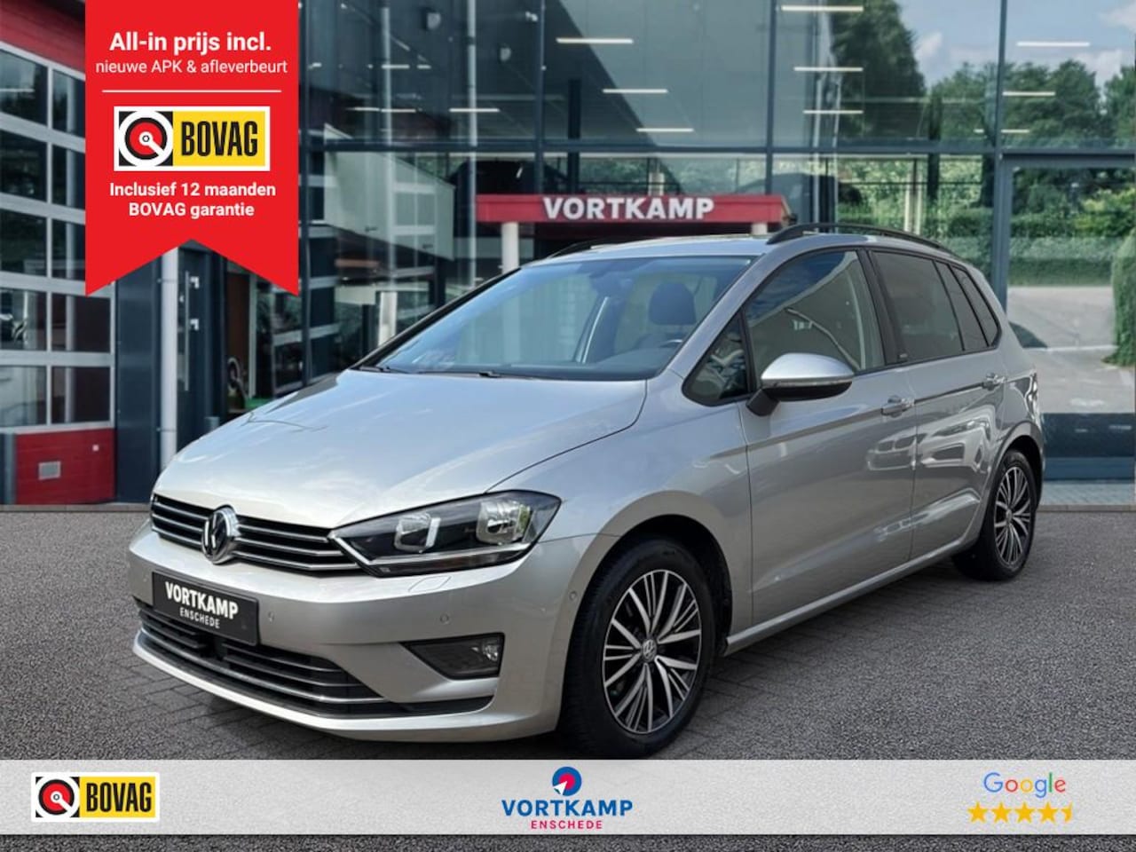 Volkswagen Golf Sportsvan - 1.4 TSI DSG HIGHLINE PDC/ACC/CLIMA/STOELVERW/NAVI - AutoWereld.nl