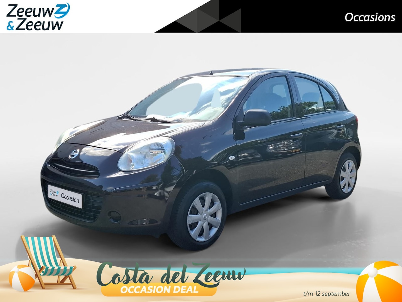 Nissan Micra - 1.2 Acenta | AIRCO | ELEKTRISCHE RAMEN | 5 DEURS | RADIO | - AutoWereld.nl