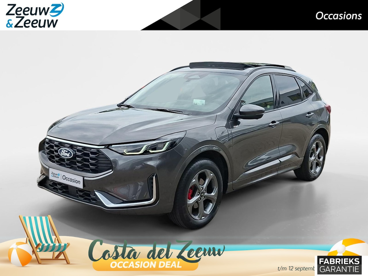 Ford Kuga - 2.5 PHEV ST-Line X | Winterpack | Trekhaak | Kantel / schuifdak | Technology pack | Driver - AutoWereld.nl