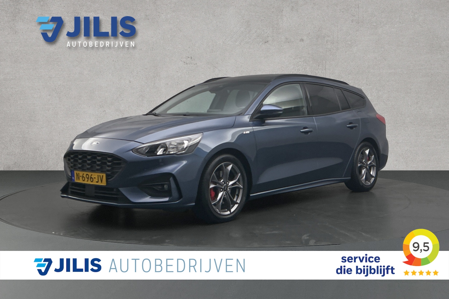 Ford Focus Wagon - 1.0 EcoBoost Hybrid ST Line X Business | Panoramadak | Camera - AutoWereld.nl