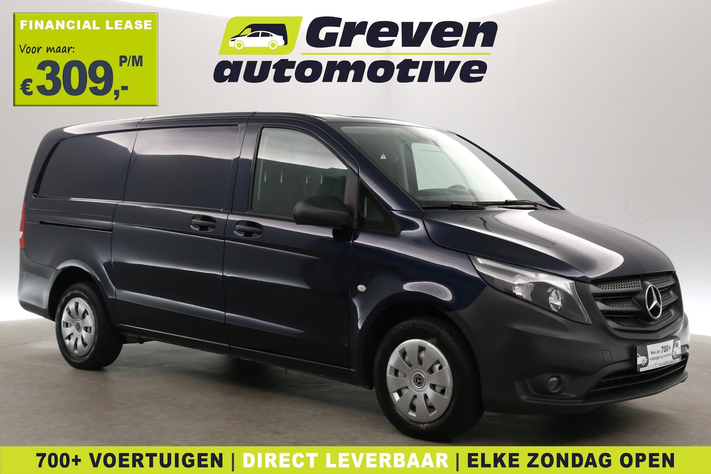 Mercedes-Benz Vito - 114 CDI Lang | Automaat | Airco | Cruise | 3 Zits | Trekhaak | Camera | Carplay | Navi - AutoWereld.nl