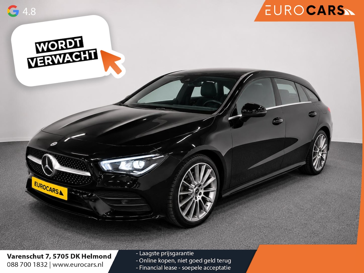 Mercedes-Benz CLA-klasse Shooting Brake - 250 e AMG Limited PHEV 218 pk  19” AMG  Leder/Alcantara DINAMICA PDC VA+Camera Navi CarPla - AutoWereld.nl