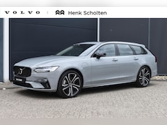 Volvo V90 - T8 Plug-in hybrid AWD Ultra Dark | Luchtvering | Trekhaak | Panoramadak | Head up display