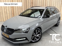 Skoda Superb Combi - 1.5 TSI ACT Sportline Business Automaat | Stuurwiel, voorstoelen en achterbank verwarmd| L