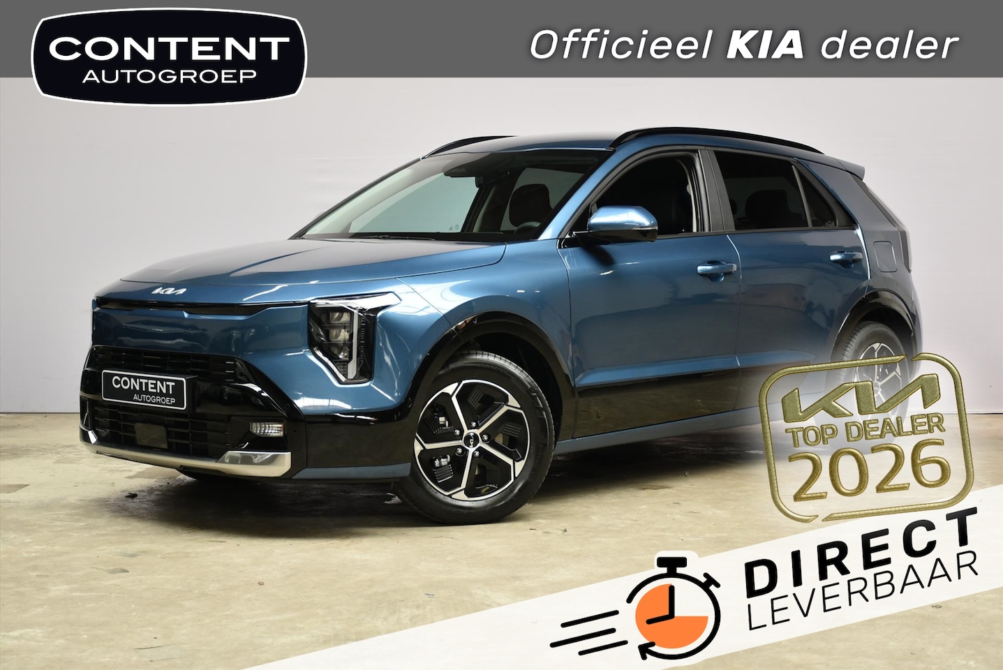 Kia Niro - 1.6 GDi Hybrid 138pk DCT6 DynamicLine Uit voorraad leverbaar! - AutoWereld.nl