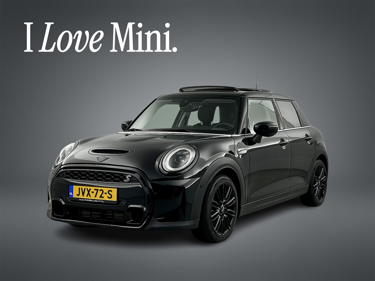 MINI Cooper S - Mini 2.0 Aut. Black-Edition Pano-dak/Leder-Sportstoel/17'LMV - AutoWereld.nl