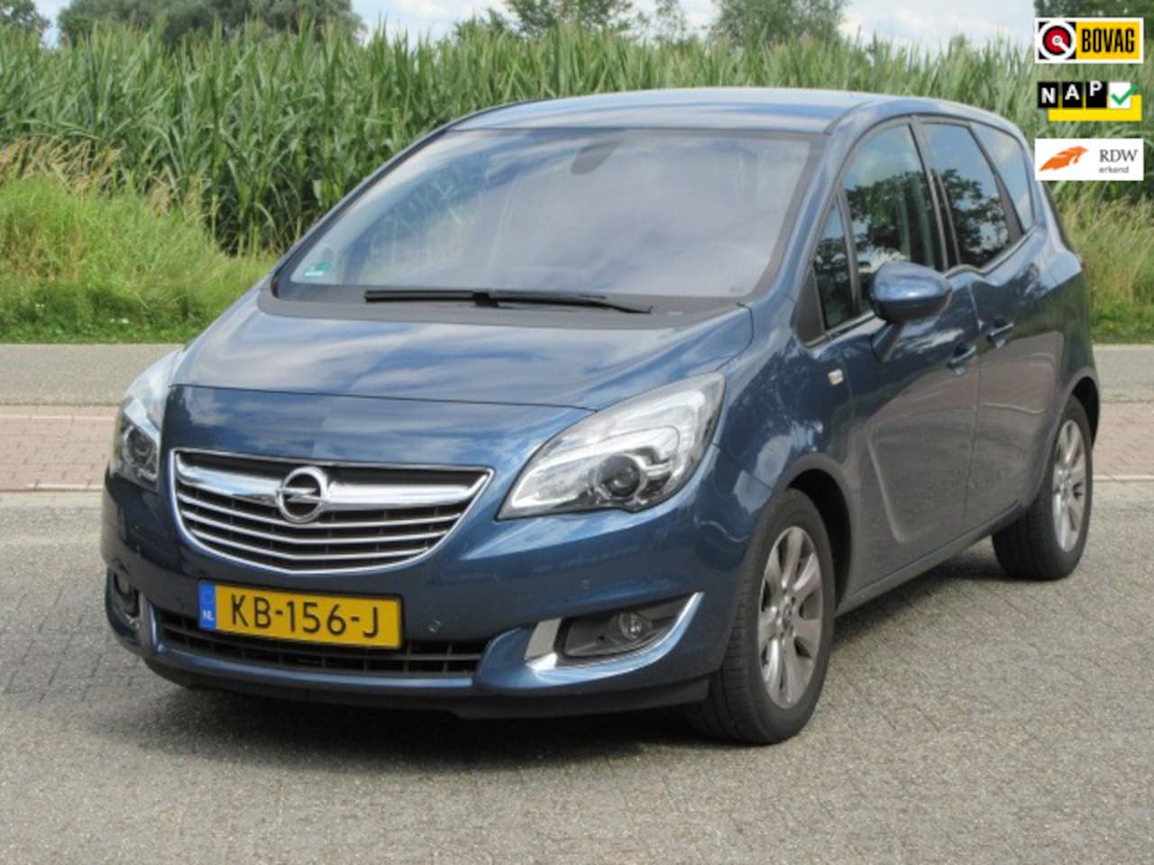 Opel Meriva - 1.4 Turbo Cosmo+trekhaak+Navigatie+Parkeersensoren - AutoWereld.nl