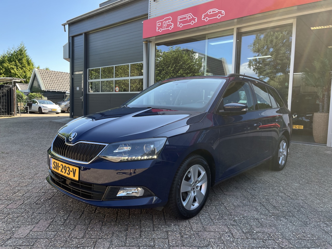 Skoda Fabia Combi - 1.0 TSI Ambition Business Bluetooth, Cruise> Navi, LM velgen. - AutoWereld.nl