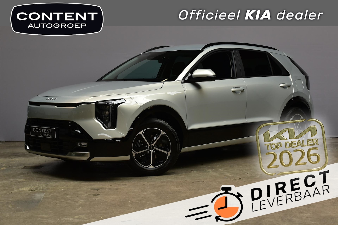Kia Niro - 1.6 GDi Hybrid 138pk DCT6 DynamicLine Direct leverbaar! - AutoWereld.nl