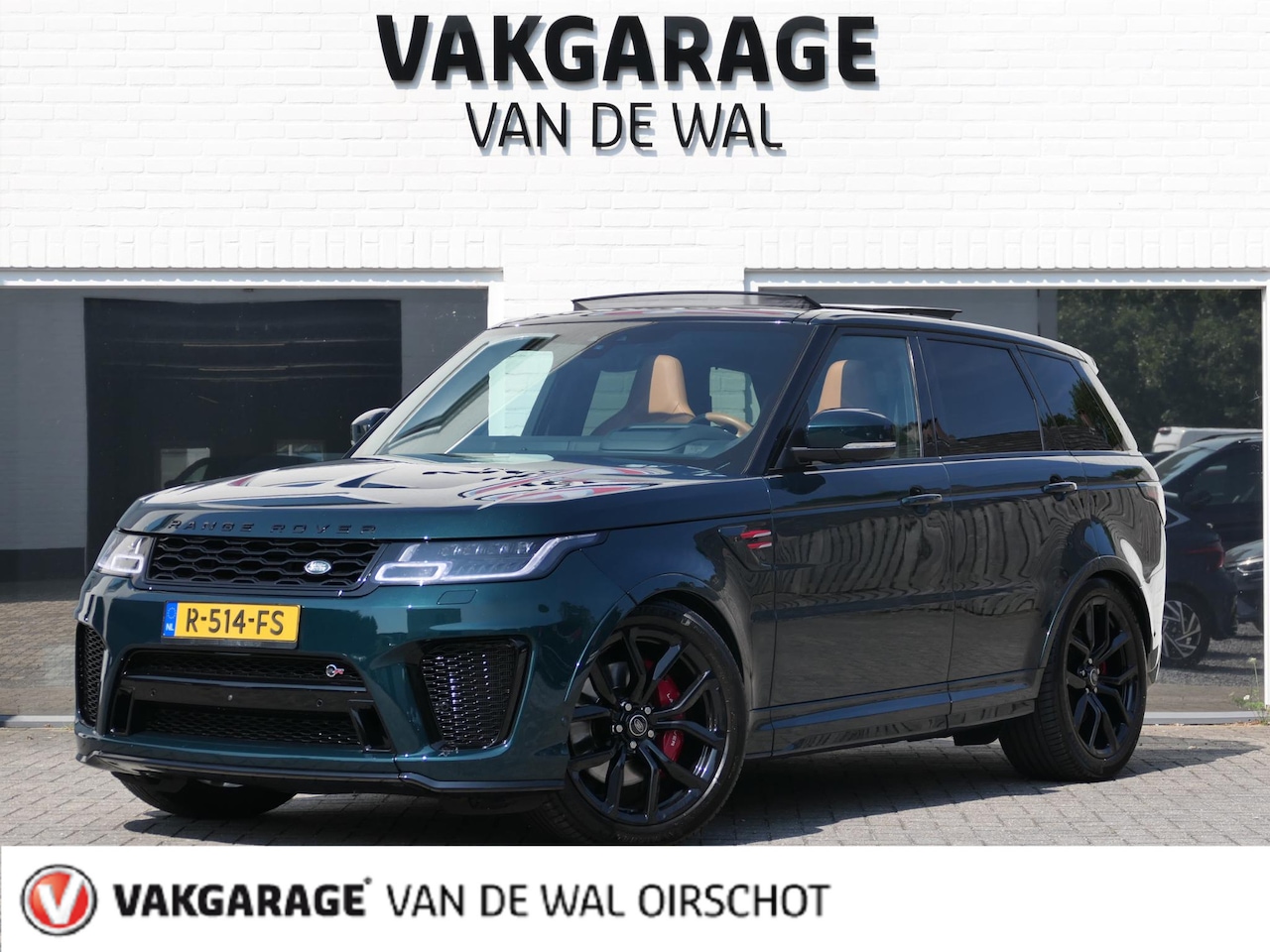Land Rover Range Rover Sport - 5.0 V8 SC SVR | SV Bespoke Paint | Alcantara hemel | Meridian | 360°-camera | Panoramadak - AutoWereld.nl