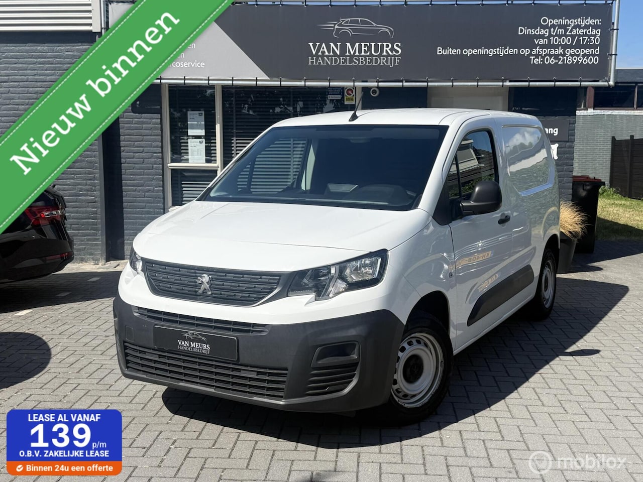 Peugeot Partner - bestel 1.5 BlueHDI Pro, Euro 6, Trekhaak, airco, carplay, apk 08-2027 - AutoWereld.nl