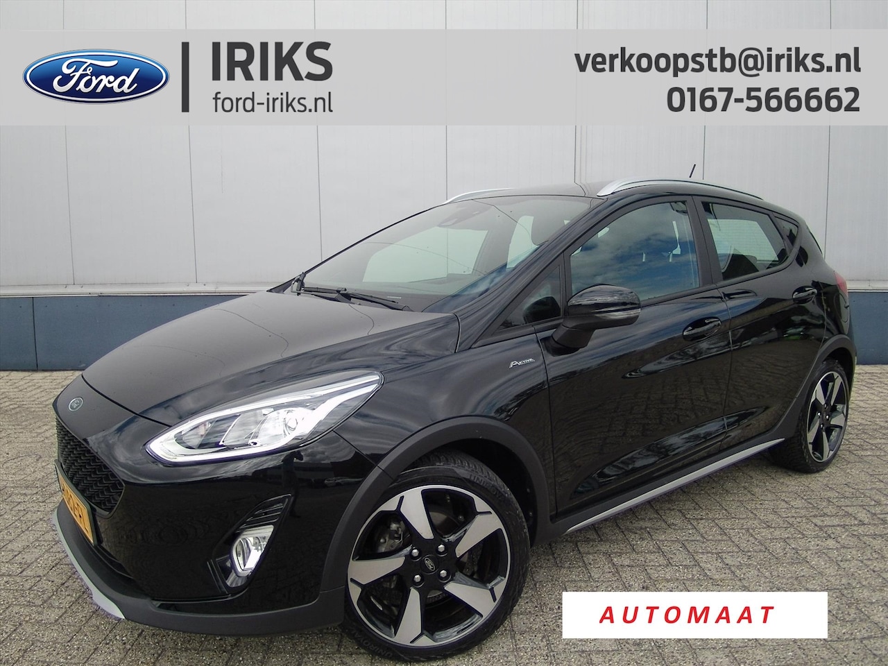 Ford Fiesta - 1.0 EcoBoost 100pk Aut 5dr Active X Navigatie B&O - AutoWereld.nl