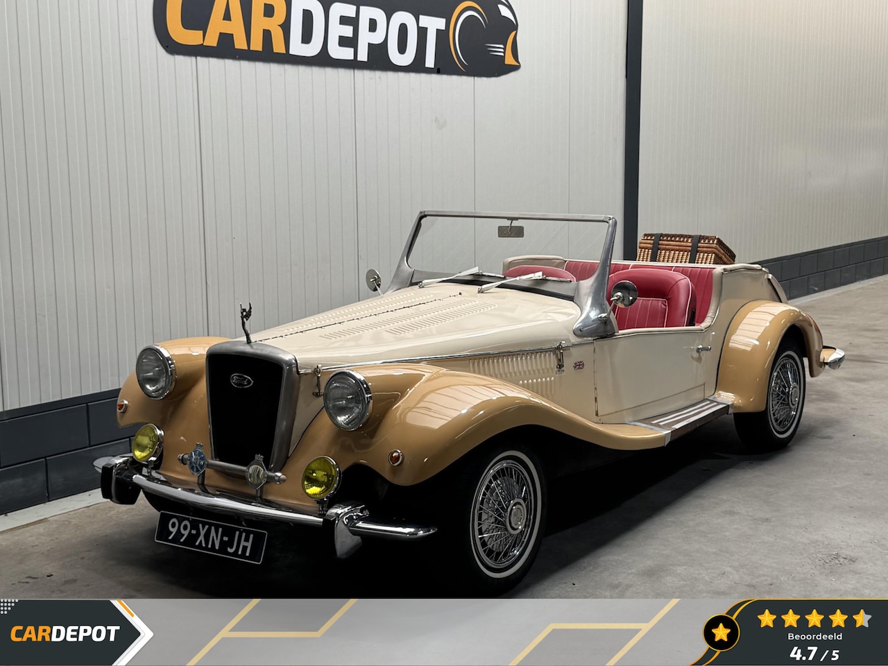 Spartan MK2 - 1600 BASE Cabrio Oldtimer Uniek  In Topstaat - AutoWereld.nl