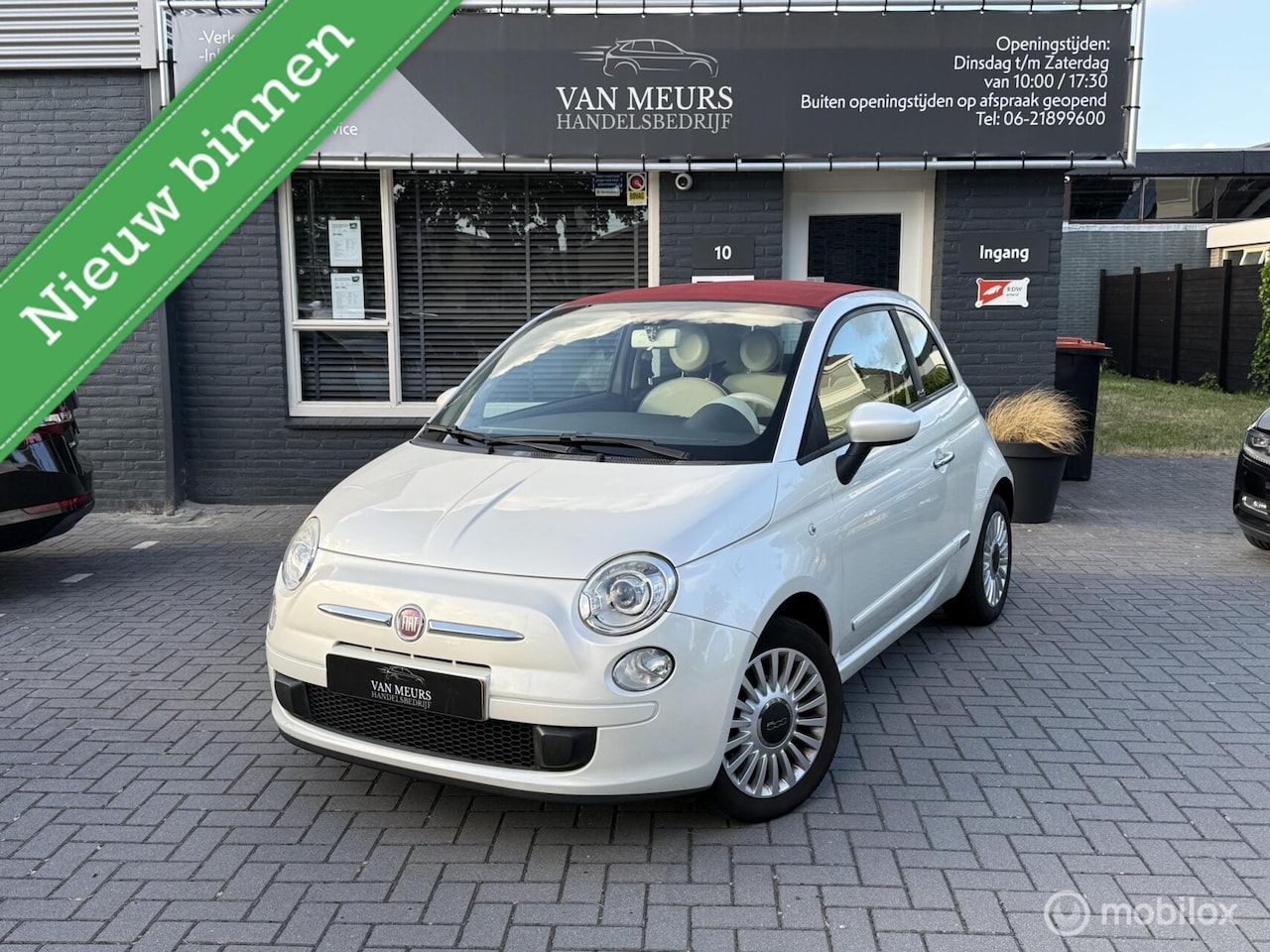Fiat 500 C - 1.2 Pop 1.2 Pop, Airco, Xenon, Clima Cabrio Nieuwe Apk en Disributie riem... - AutoWereld.nl