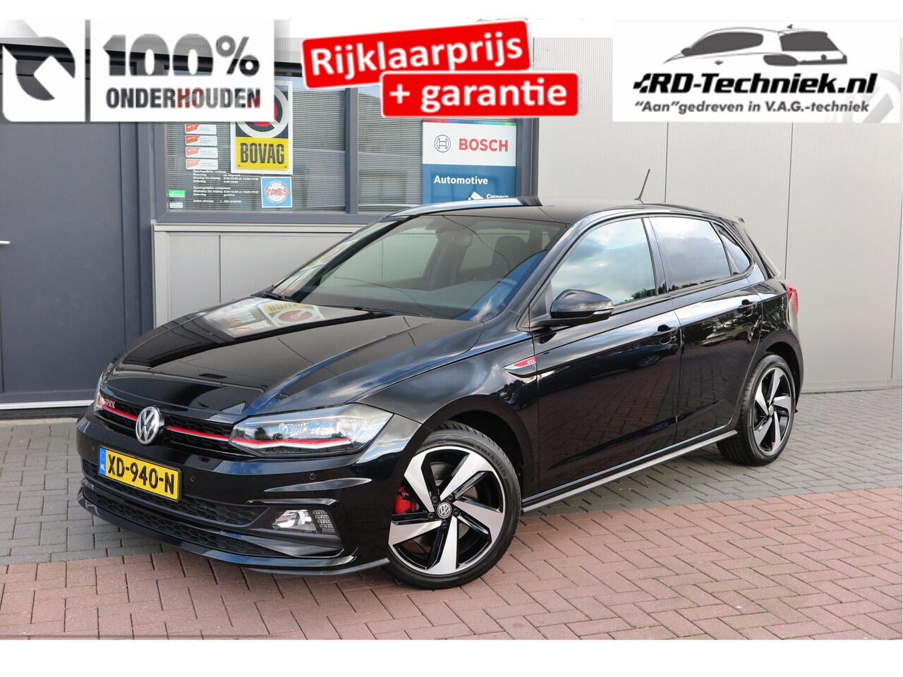 Volkswagen Polo - 2.0 TSI GTI 147kw 200PK DSG Led, Virtual cockpit , Stoelverwarming , Navi , Carplay, PDC, - AutoWereld.nl