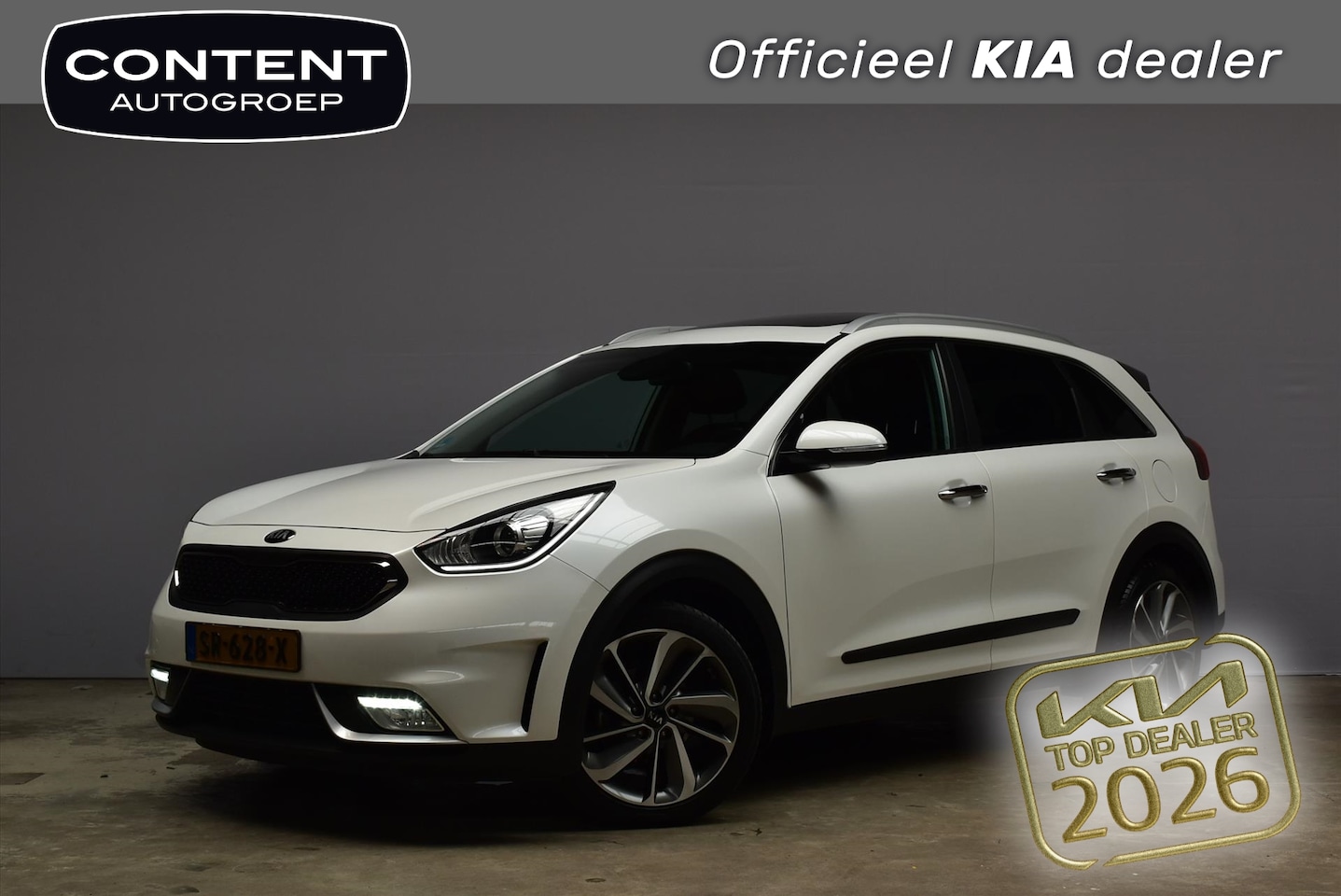 Kia Niro - 1.6 GDi Hybrid Design Edition |Schuifdak |Dealeronderhouden - AutoWereld.nl
