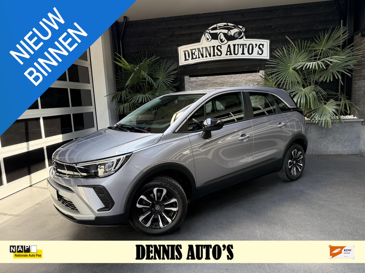 Opel Crossland X - 1.2 Turbo Business Elégance Automaat !!! - AutoWereld.nl