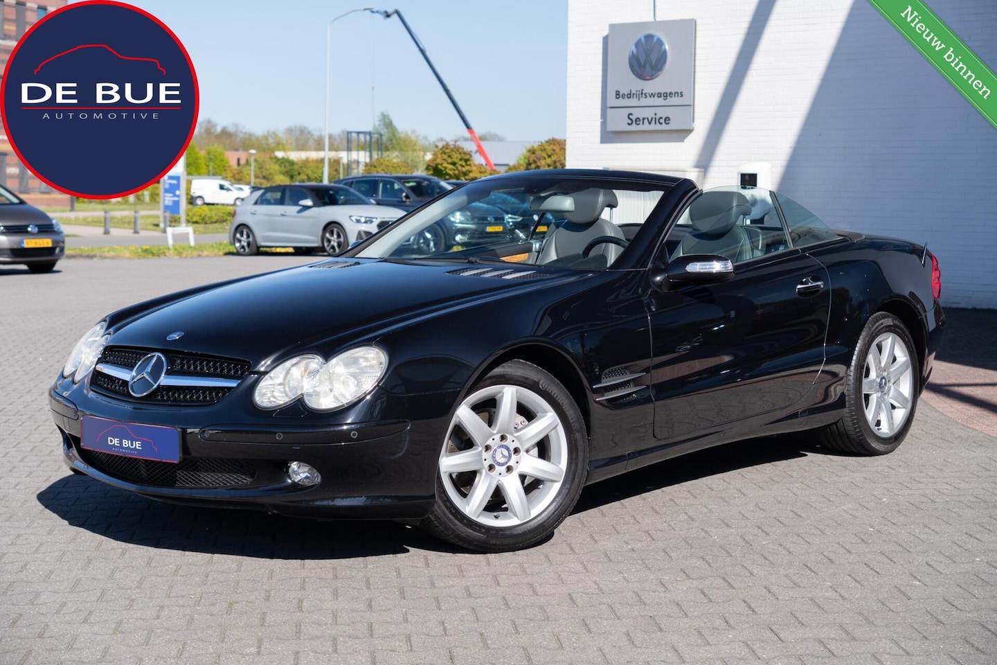 Mercedes-Benz SL-klasse Cabrio - 350 Aut|2 Eig|BTW|AMG|Youngtimer|Xenon|DAB|Perfect Onderhouden - AutoWereld.nl