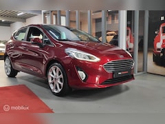 Ford Fiesta - 1.0 EcoBoost AUTOMAAT Titanium NIEUW DISTRIBTIERIEM STOELVERW. CRUISE LED VELGEN ZEER NETJ