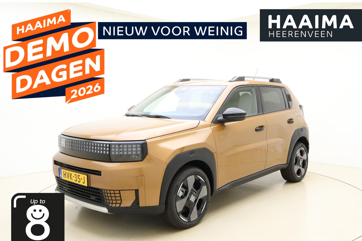 Fiat Grande Panda - La Prima 11 kW 44 kWh | Navigatie | Climate control | Achteruitrijcamera | Cruise control - AutoWereld.nl